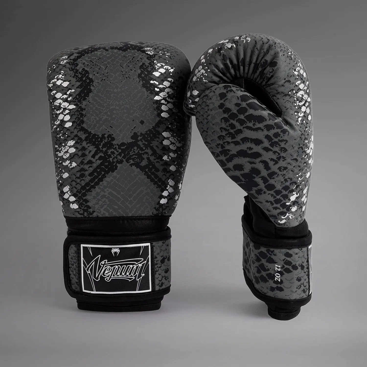 Venum Amazonia Boxing Gloves - Dark grey, преден изглед