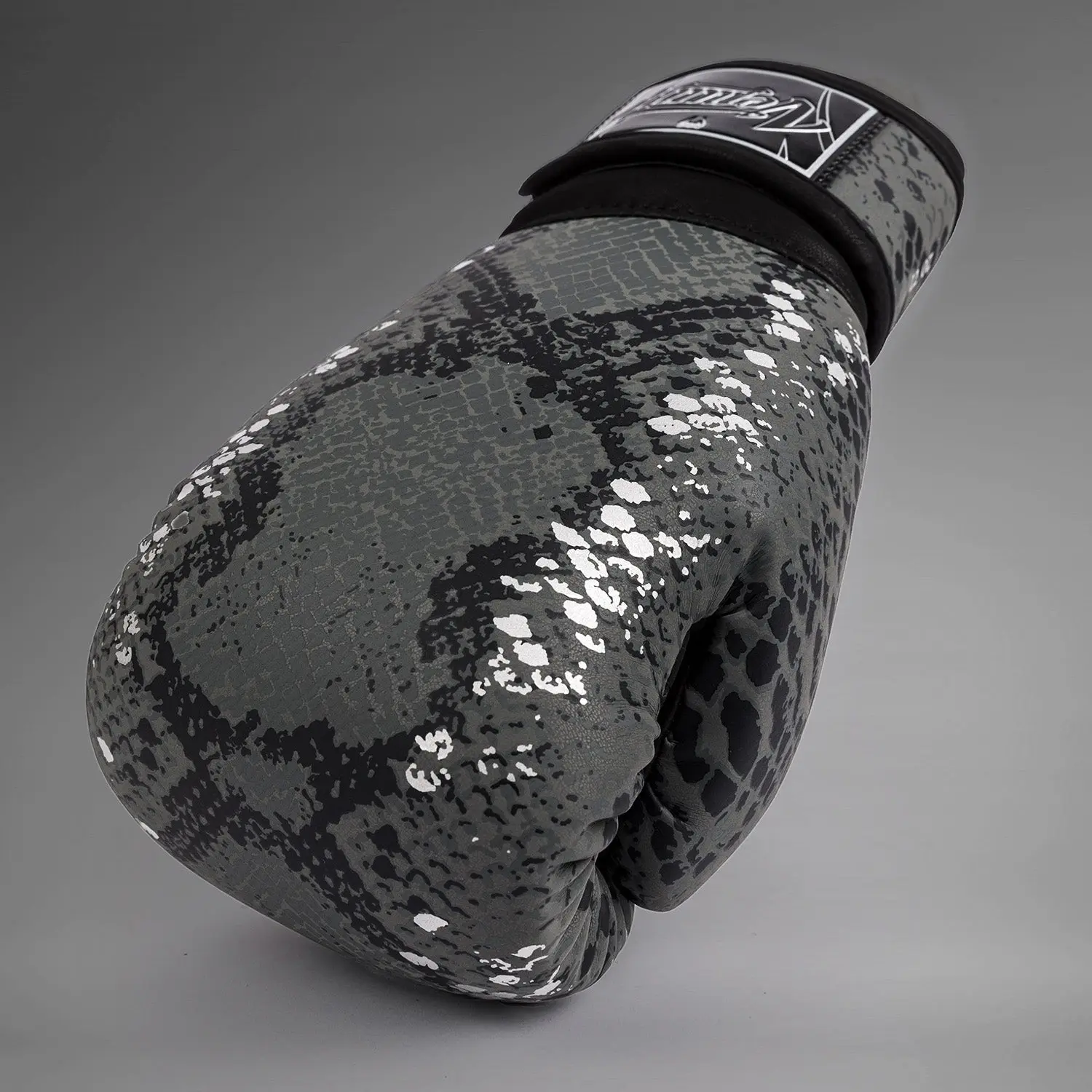 Venum Amazonia Boxing Gloves - Dark grey, изглед отстрани