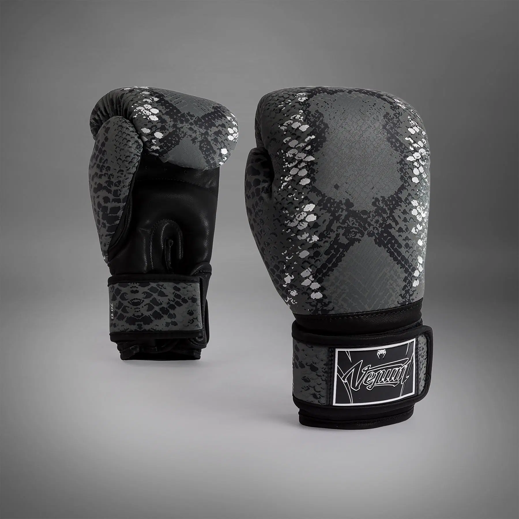 Venum Amazonia Boxing Gloves - Dark grey, преден изглед