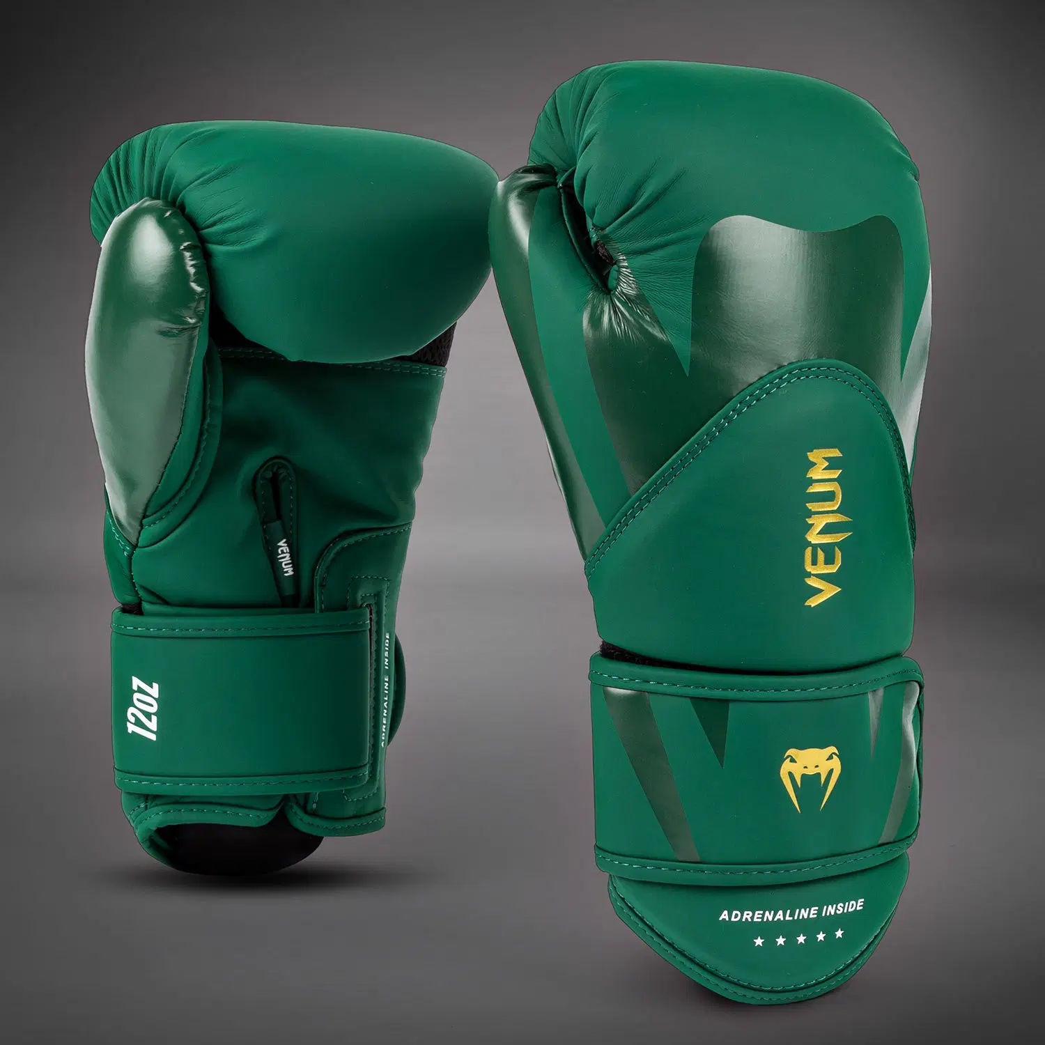 Venum Challenger 4.0 Boxing Gloves - Army Green, преден изглед