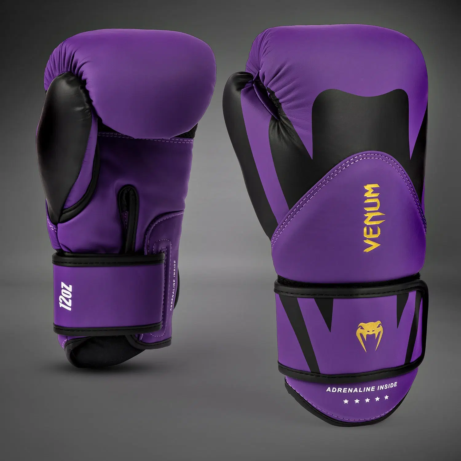 Venum Challenger 4.0 Boxing Gloves - Dark Purple, преден изглед