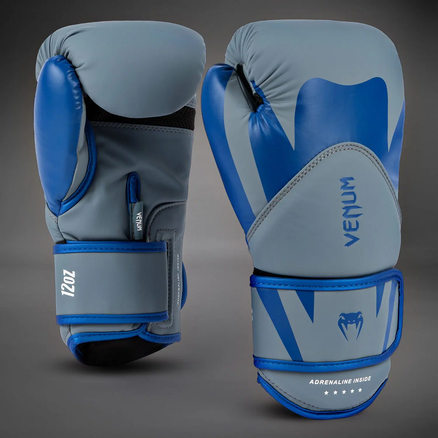 Venum Challenger 4.0 Boxing Gloves - Pebble Grey преден изглед