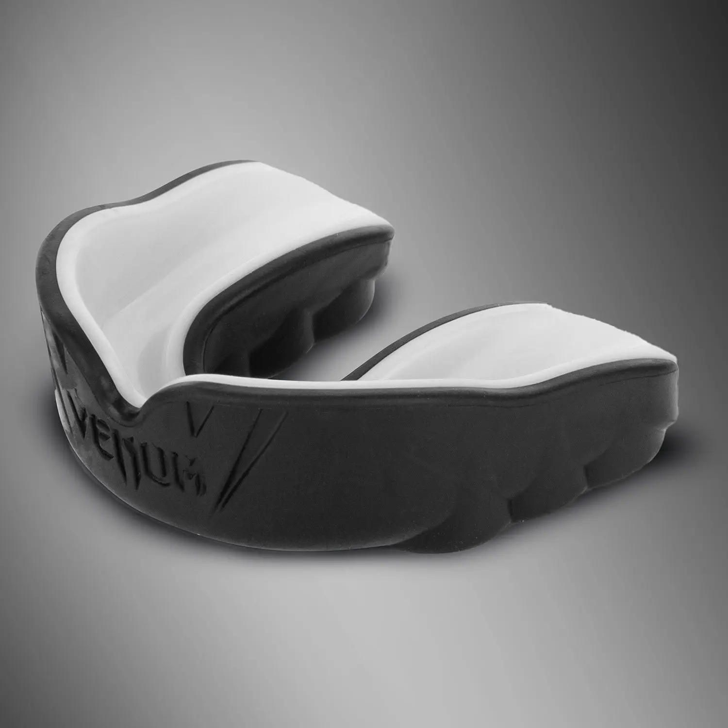 Venum Протектор за уста - VENUM Challenger Mouthguard - Black/Ice, страничен изглед