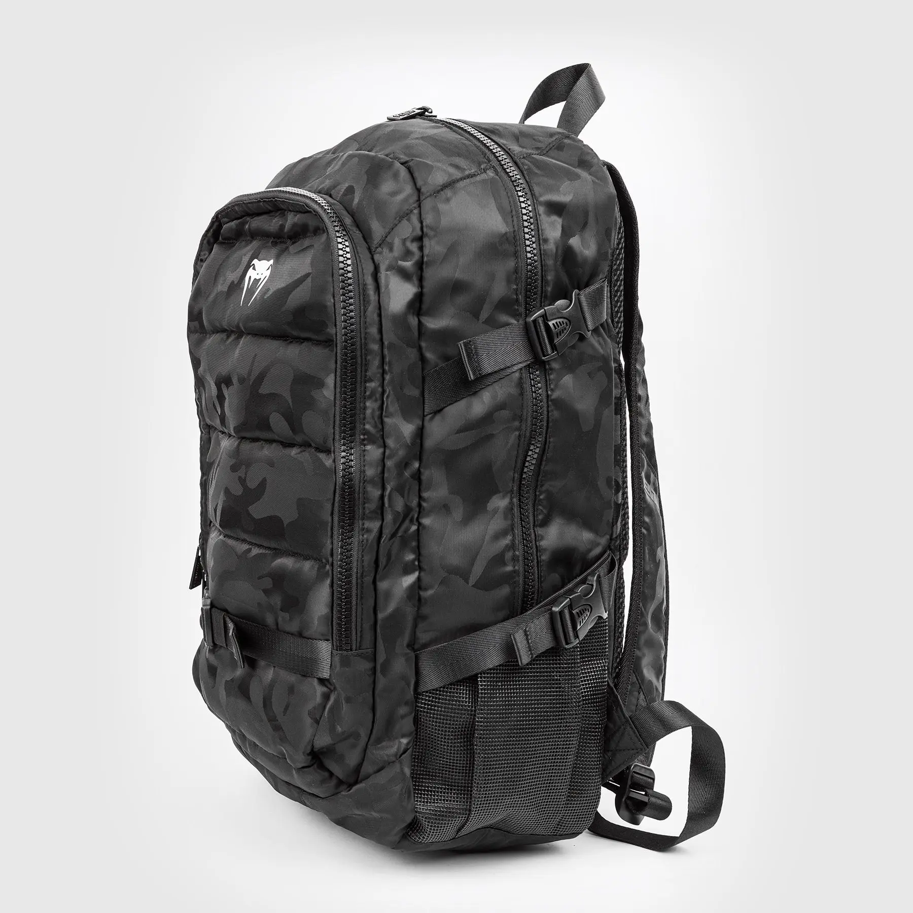 Venum Challenger Pro BackPack (20-25L) - Black/Dark Camo страничен изглед