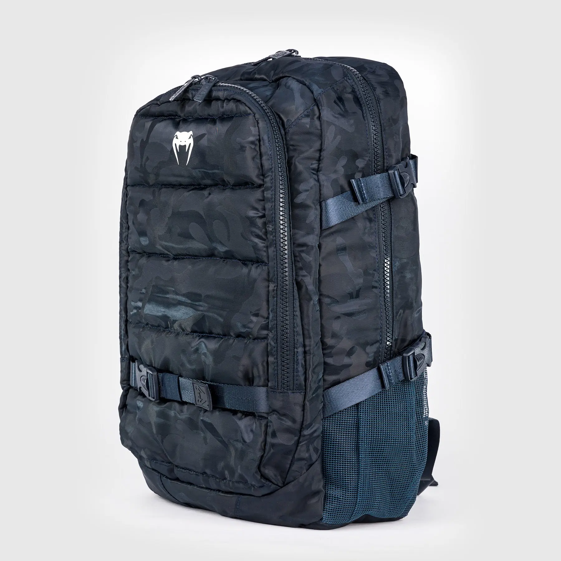 Venum Challenger Pro BackPack (20-25L) - Camo/Blue, преден изглед отстрани