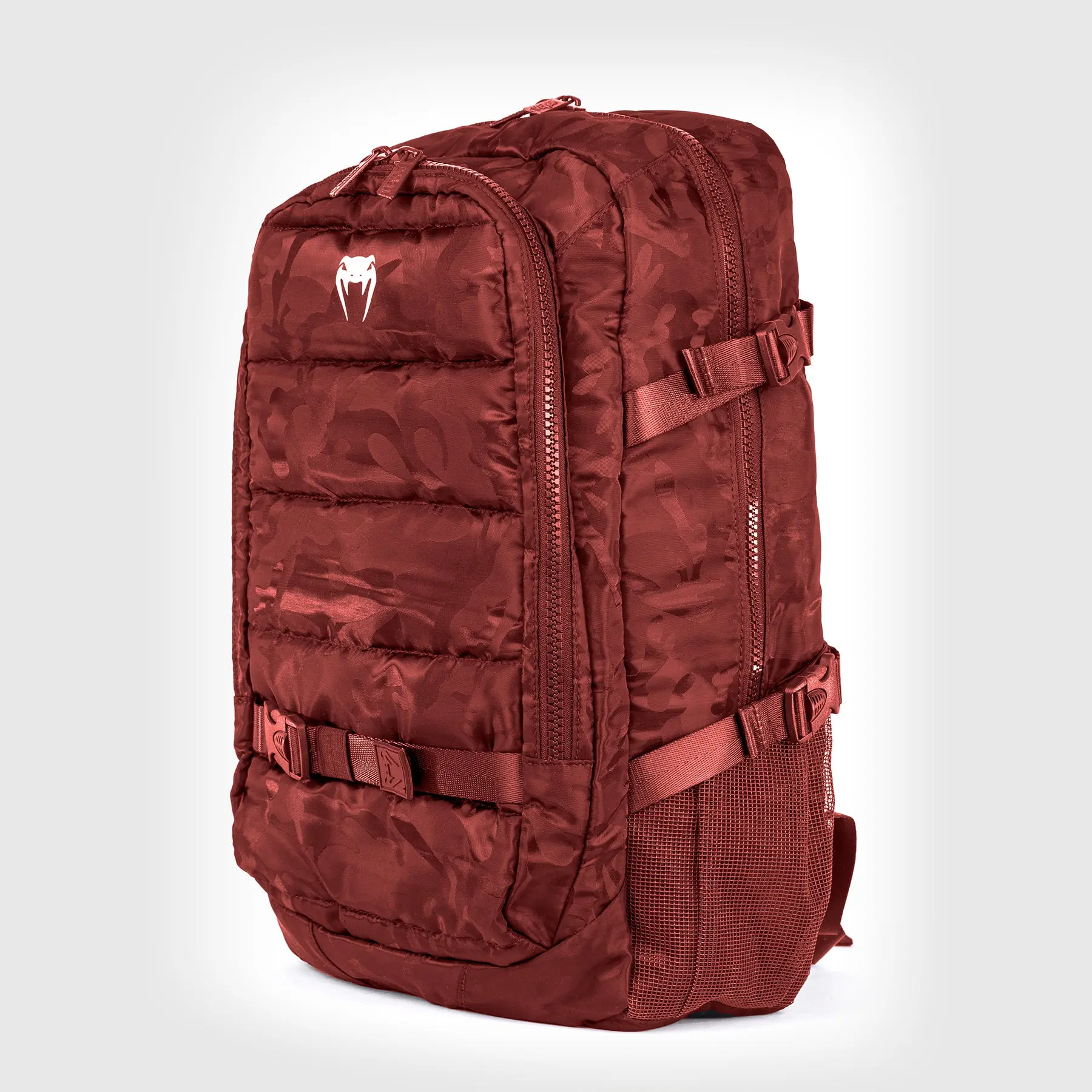 Venum Challenger Pro BackPack (20-25L) - Camo/Burgundy страничен изглед