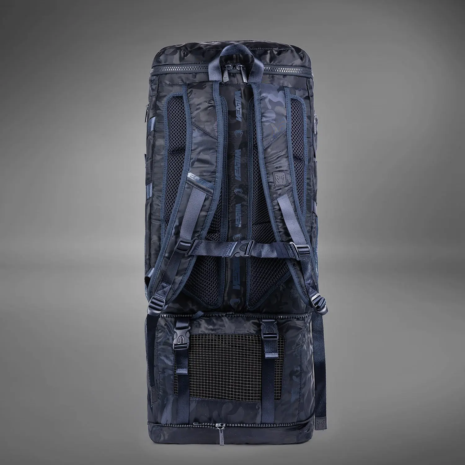 Venum Challenger Xtrem BackPack (50-63L) - Camo/Blue заден изглед