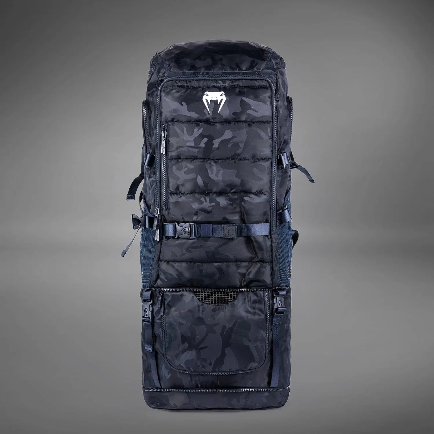 Venum Challenger Xtrem BackPack (50-63L) - Camo/Blue преден изглед