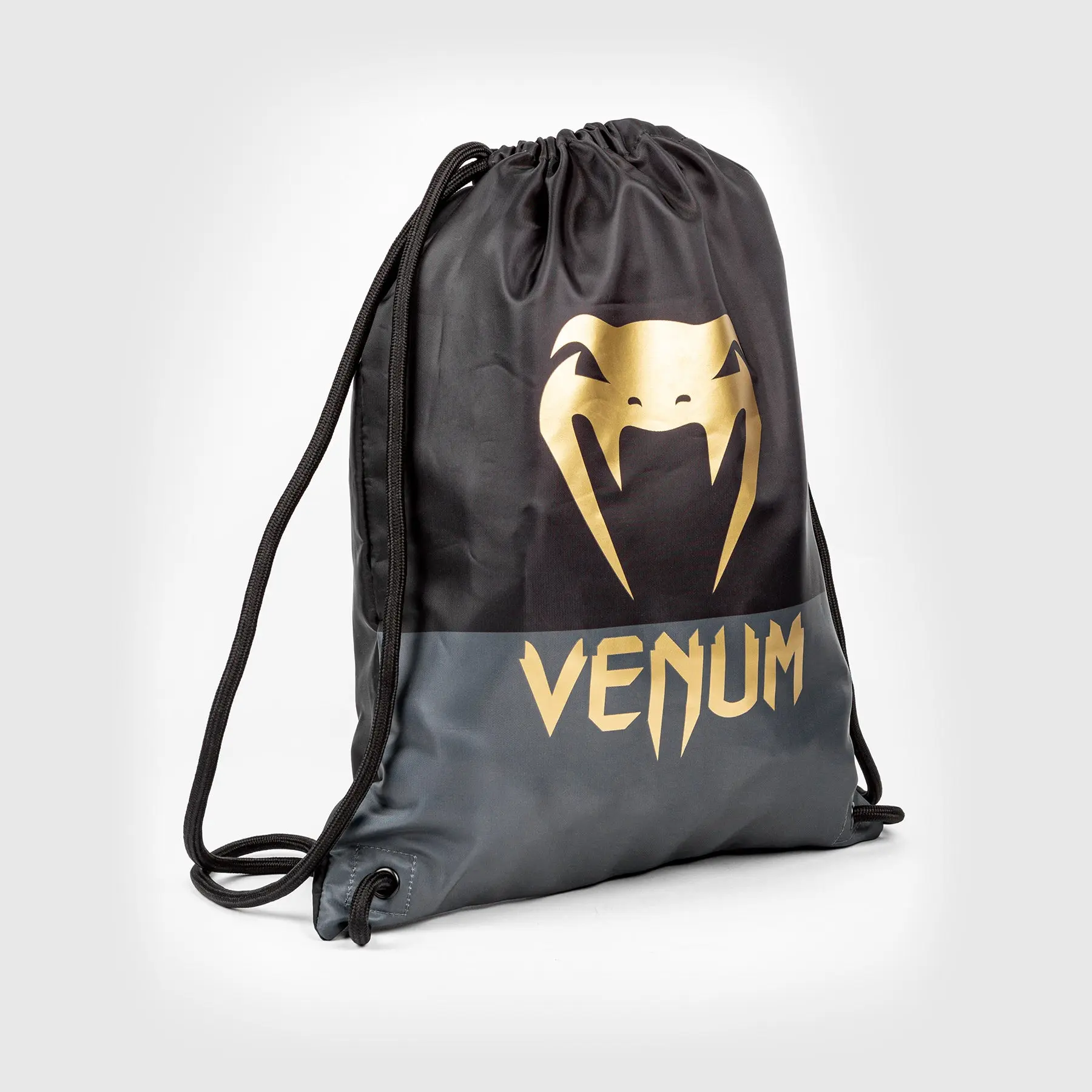 Мешка - Venum Classic Drawstring Bag - Black/Gold, изглед от левия ъгъл