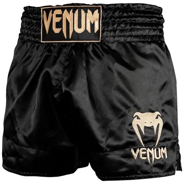 Муай Тай Шорти - Venum Muay Thai Shorts Classic - Black/Gold