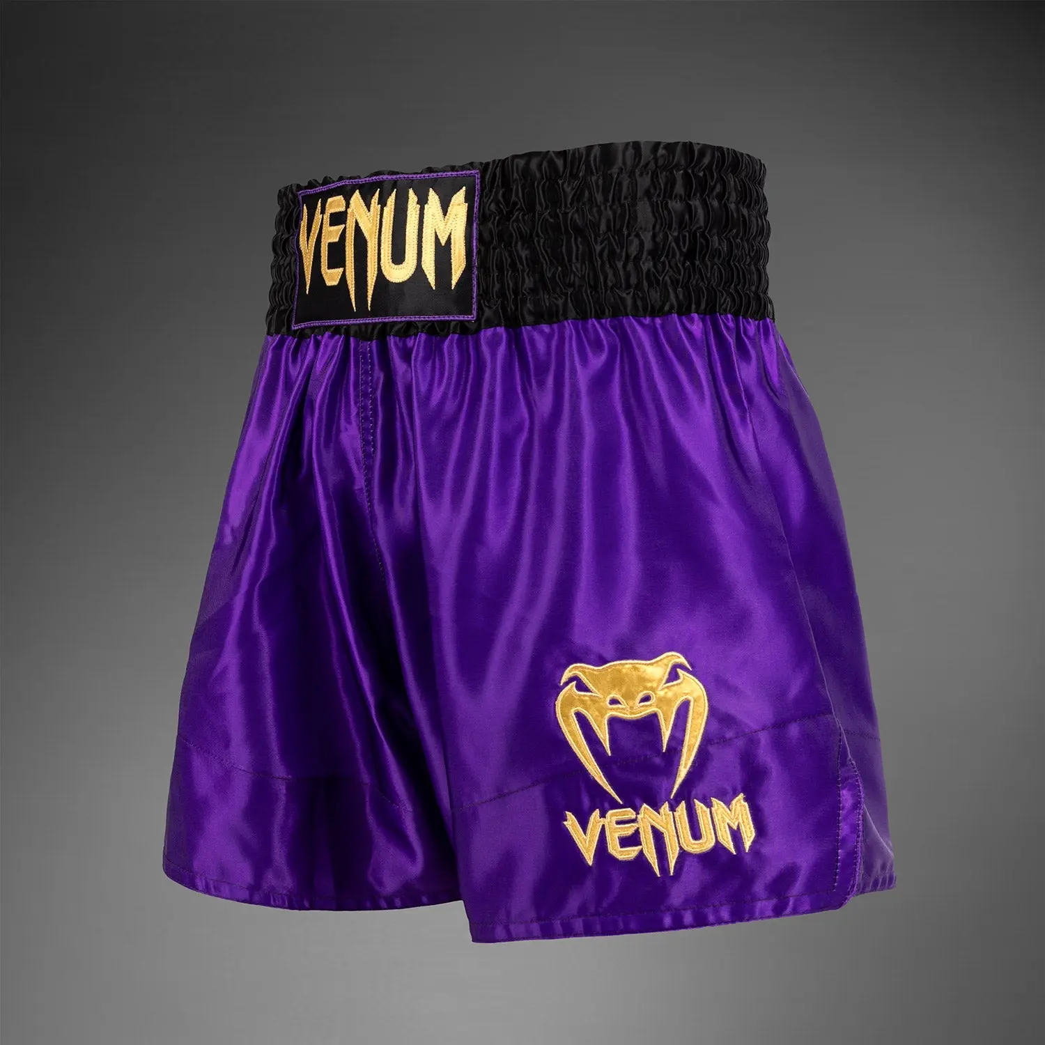 Муай Тай Шорти - Venum Classic Muay Thaï Short - Dark Purple, страничен изглед