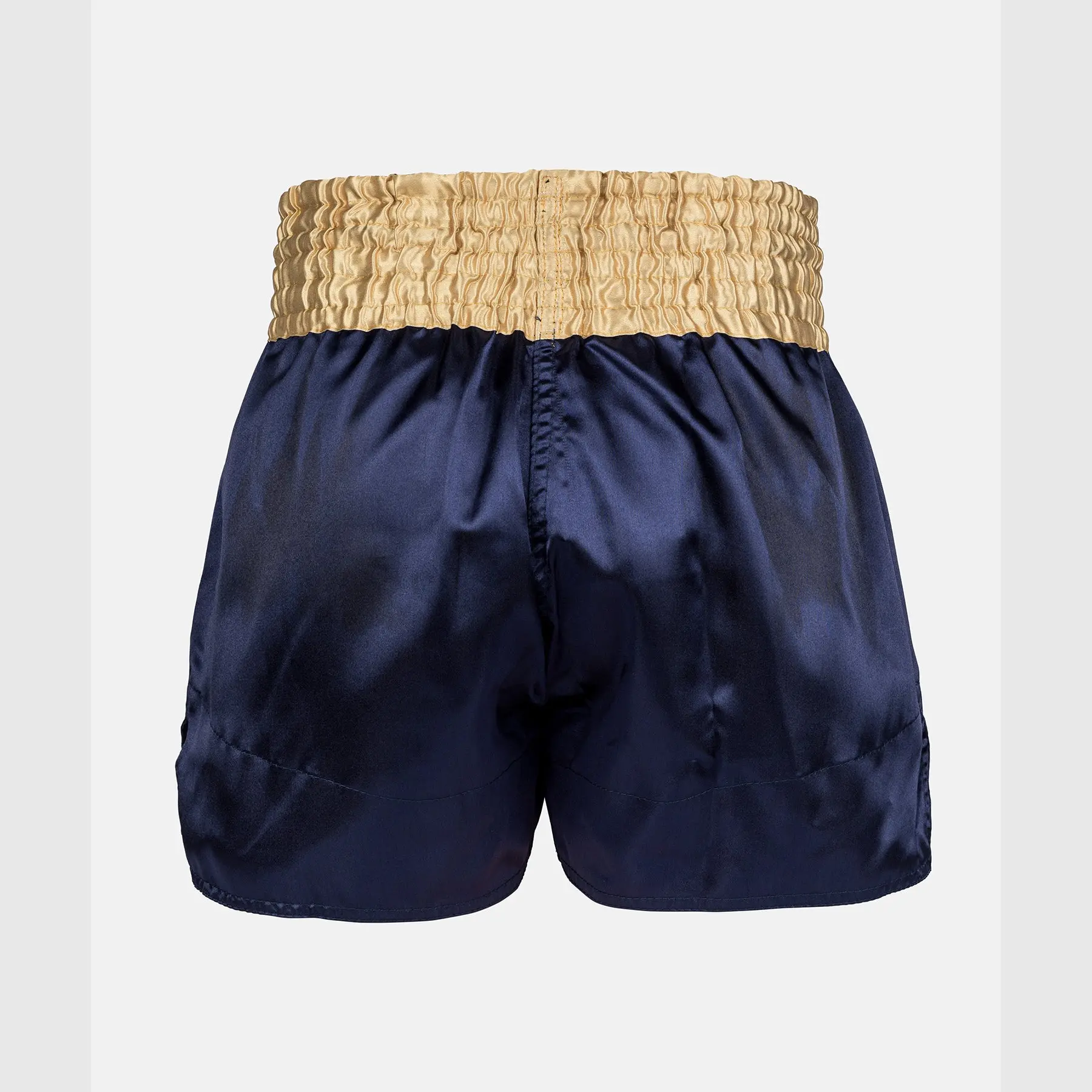 Муай Тай Шорти - Venum Classic Muay Thaï Short - Navy Blue/Gold, заден изглед