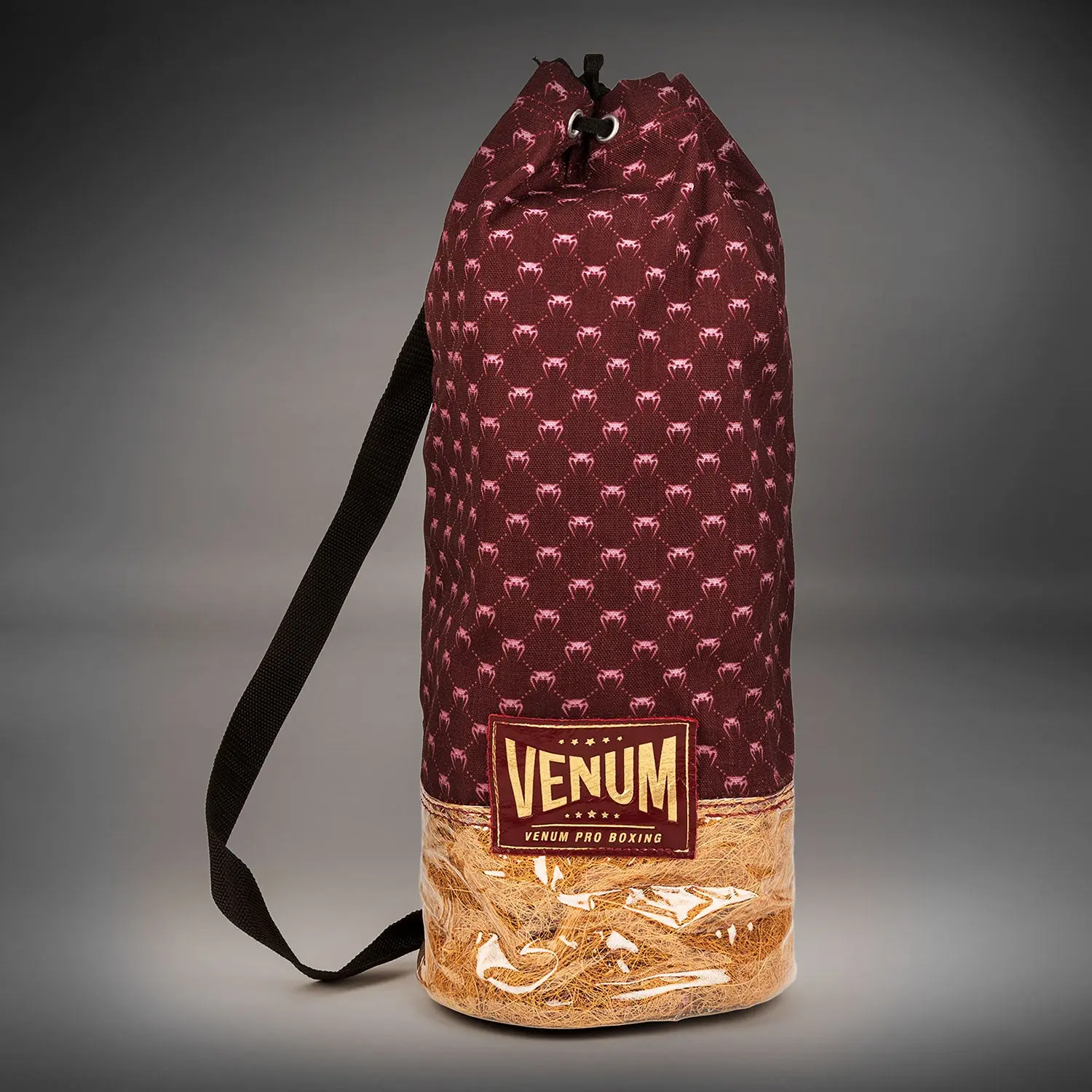 Venum Coco Monogram Pro Lace Up Boxing Gloves - Garnet Red чанта преден изглед