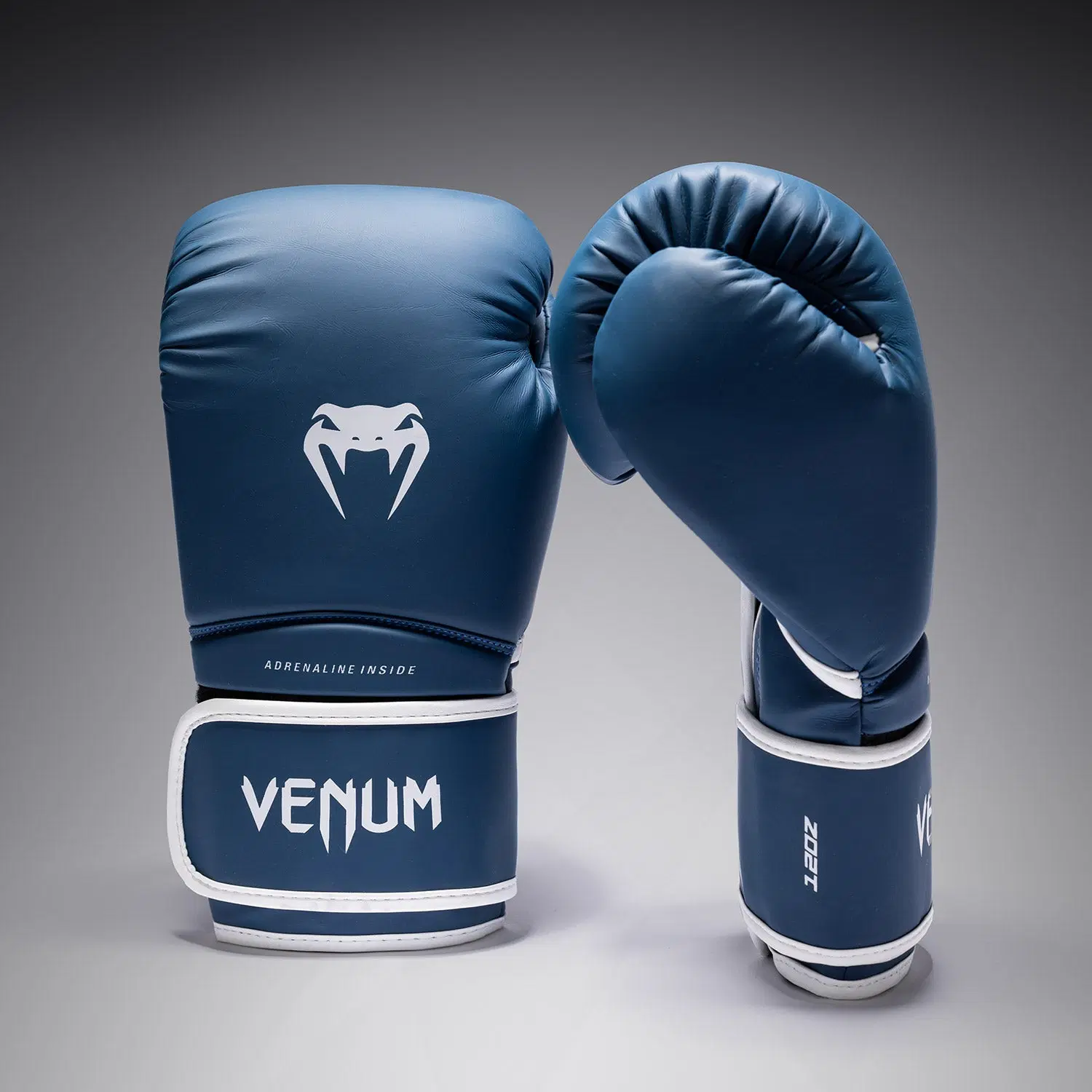Venum Contender 1.5 Boxing Gloves - Cobalt Blue/White преден изглед