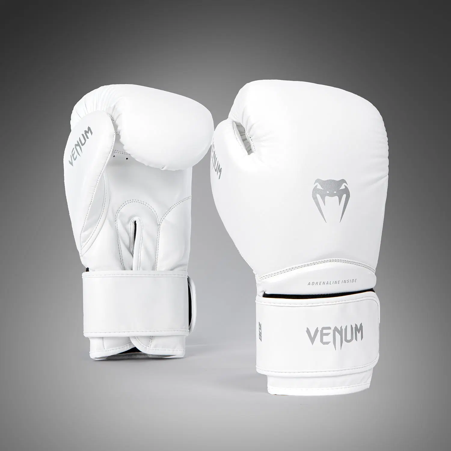 Venum Contender 1.5 Boxing Gloves - White/Silver