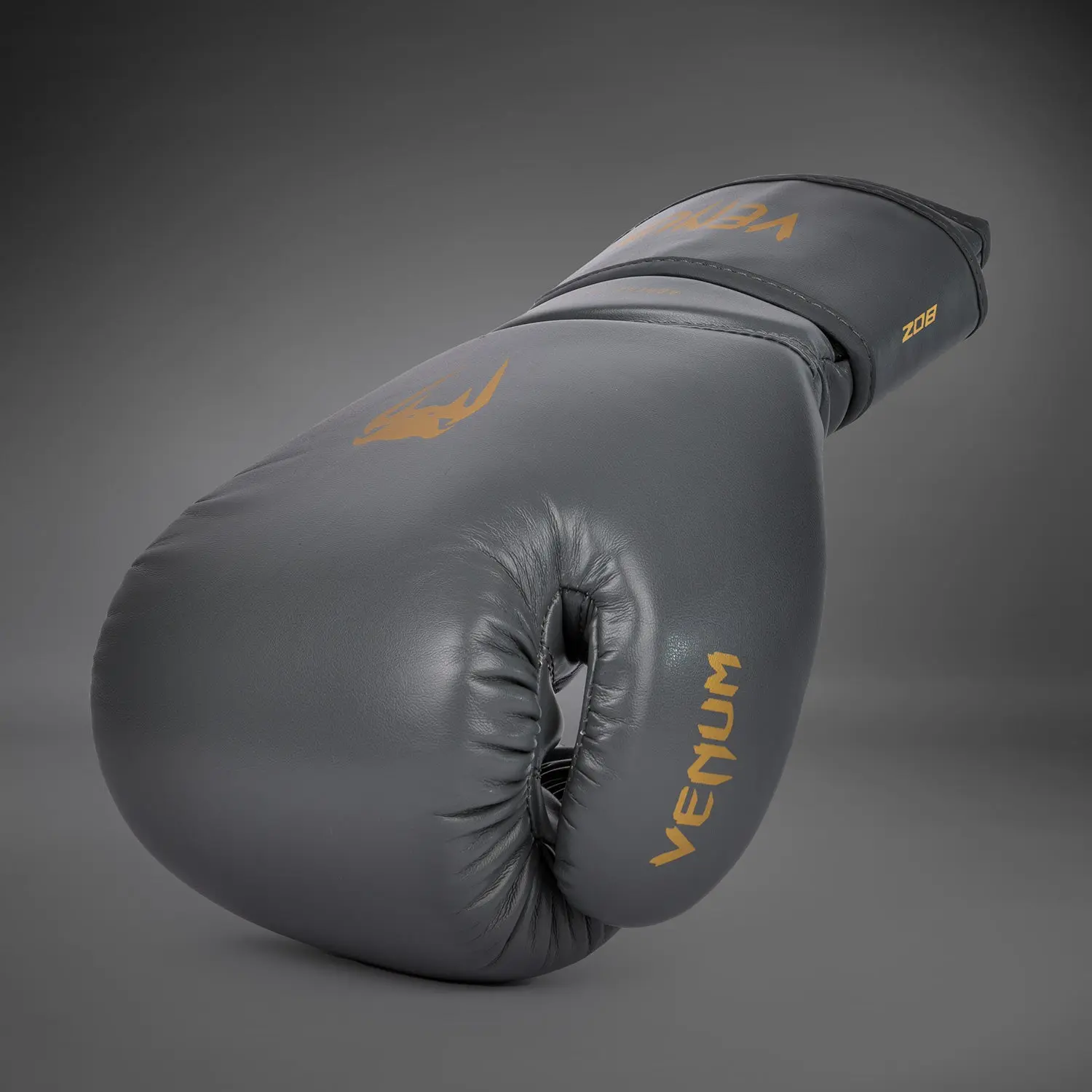 Venum Contender 1.5 Kids Boxing Gloves - Graphite/Gold, страничен изглед