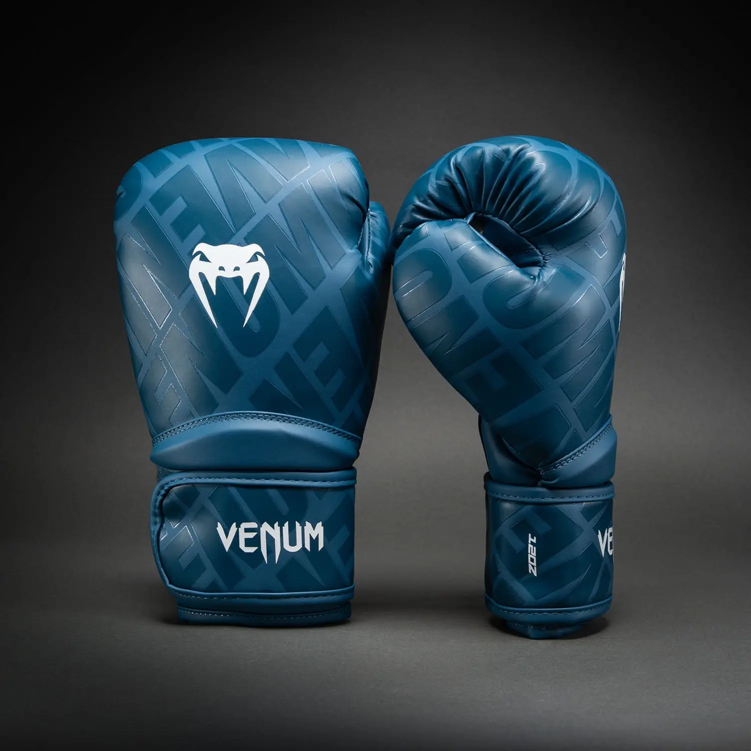 Venum Contender 1.5 XT 3D Boxing Gloves - Navy Blue преден изглед