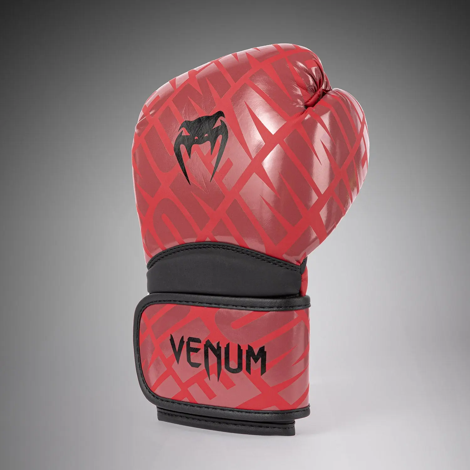 Venum Contender 1.5 XT Kids Boxing Gloves - Cherry Red изглед отляво