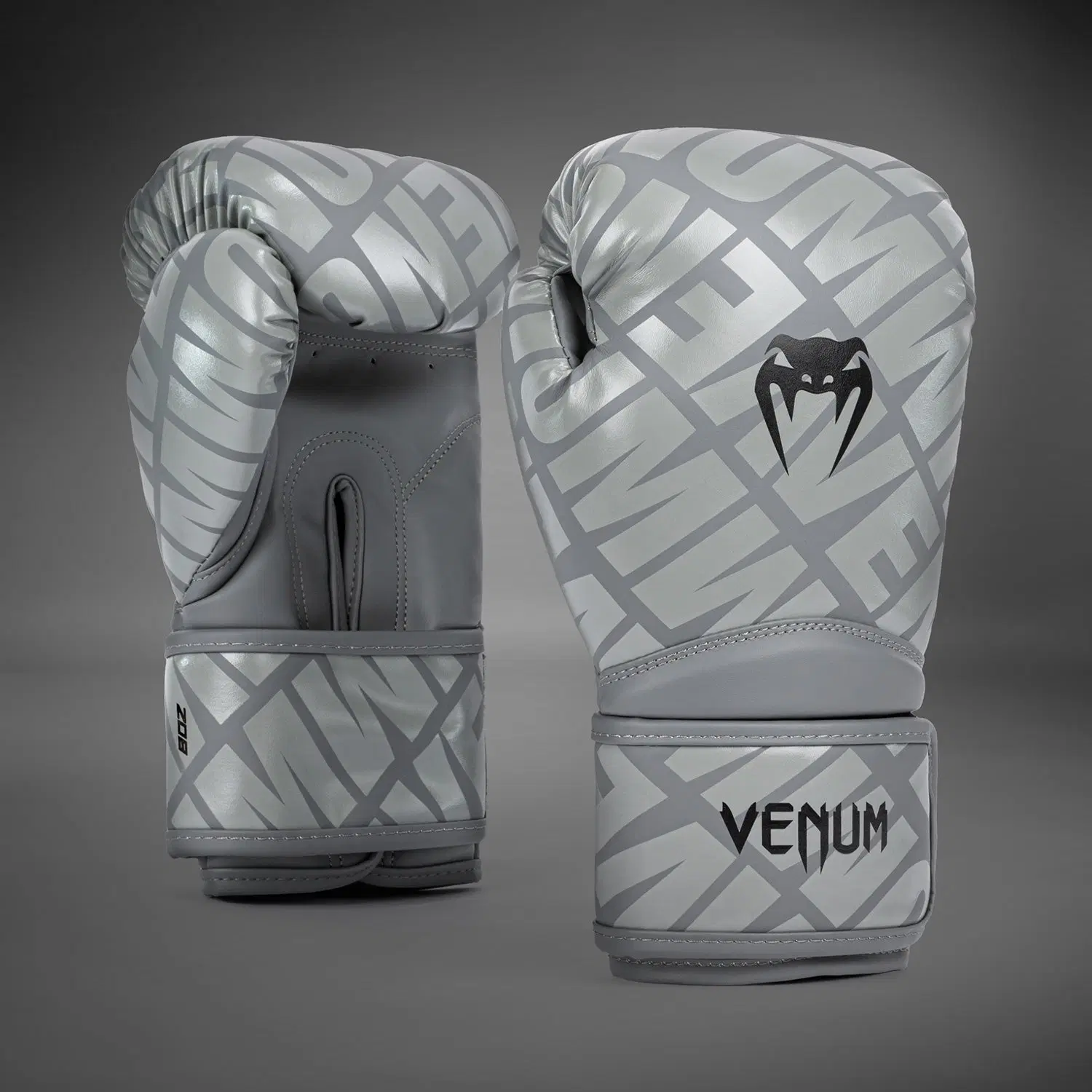 Venum Contender 1.5 XT Kids Boxing Gloves - Graphite-Black, преден изглед