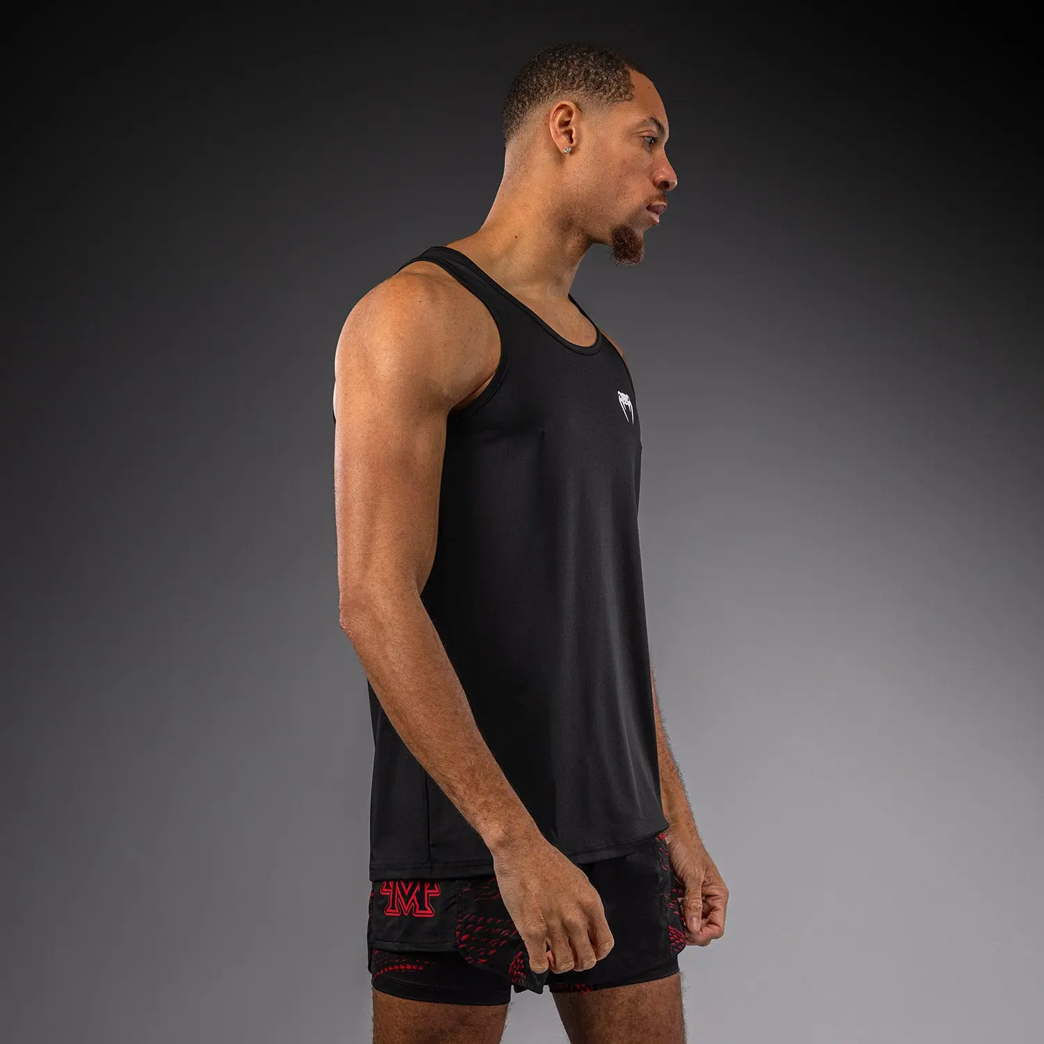 Потник Venum Classic Tank Top Black/White, мъжки, страничен изглед