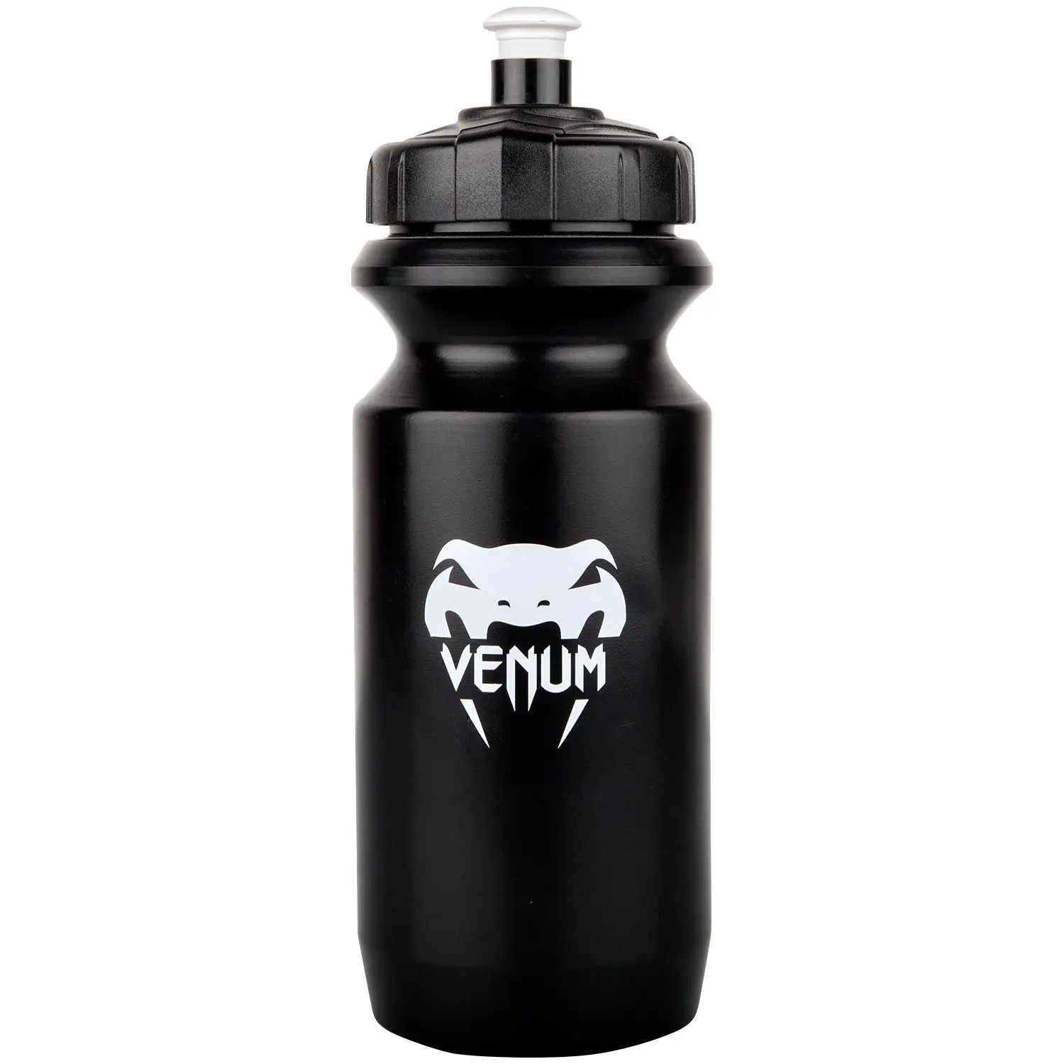 Бутилка за вода - Venum Contender Water Bottle - Black, преден изглед с лого