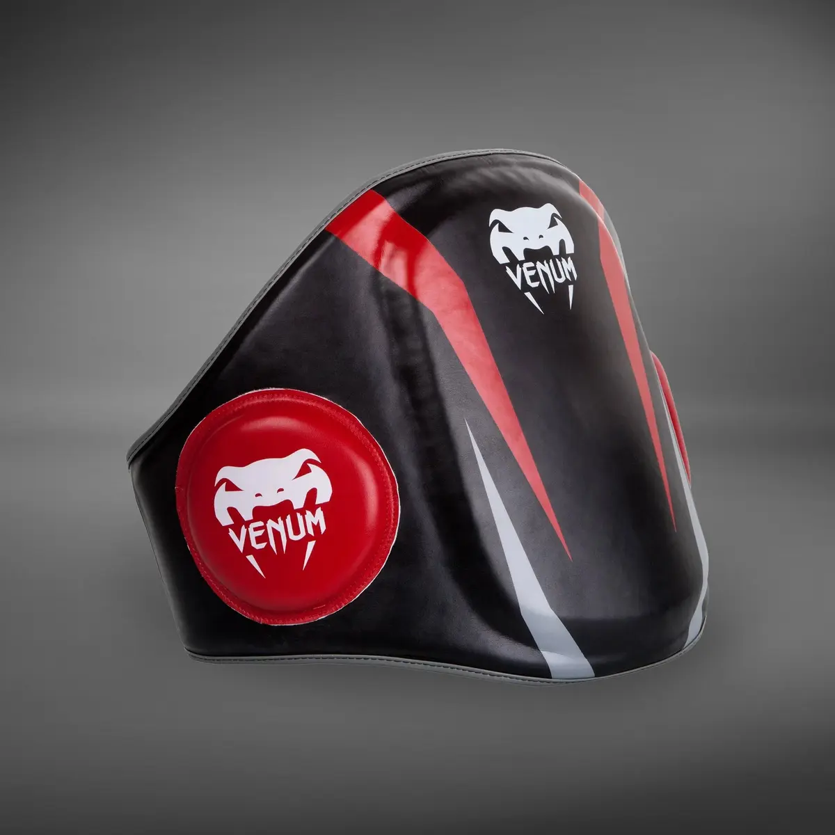 Venum Elite Belly Protector - Black/Red, страничен изглед