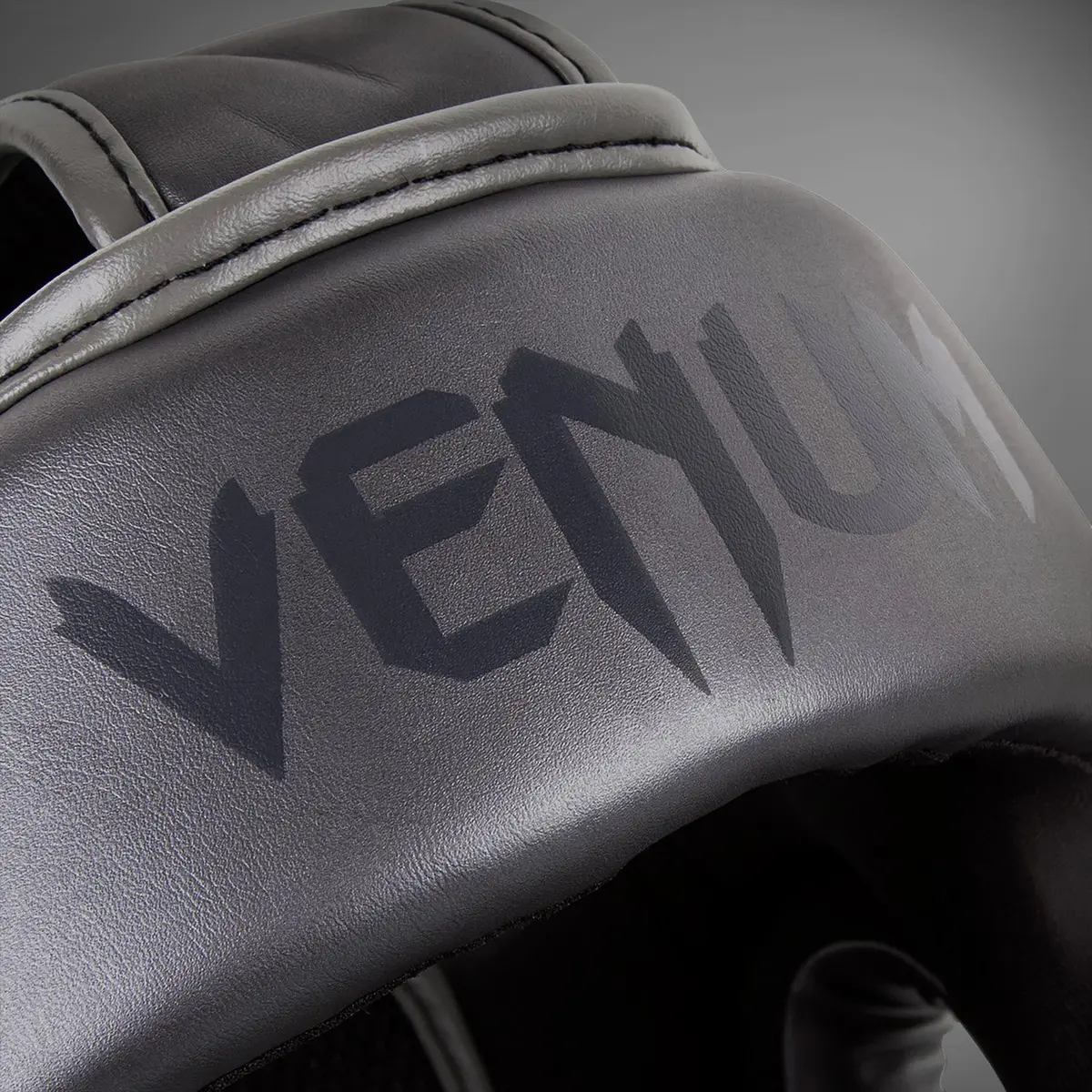 Venum Elite Headgear – Grey/grey лого