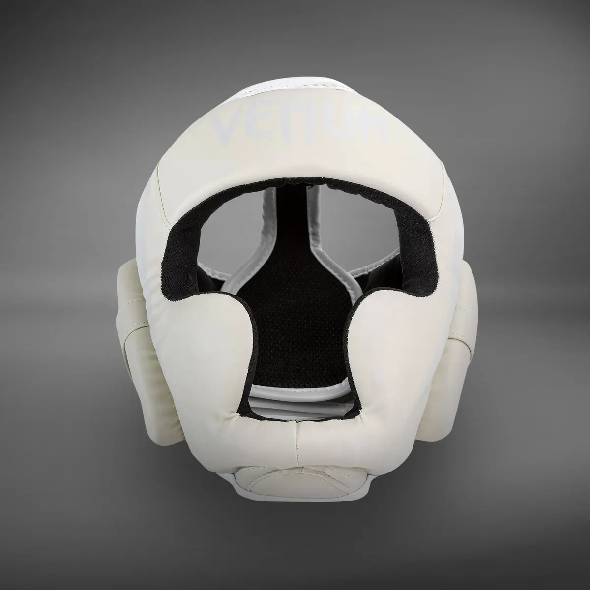 Venum Elite Headgear – White/White
