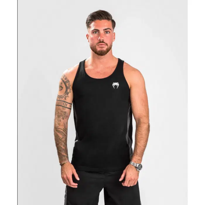Venum Потник - VENUM ESSENTIAL TANK TOP - Black, мъжки, преден изглед