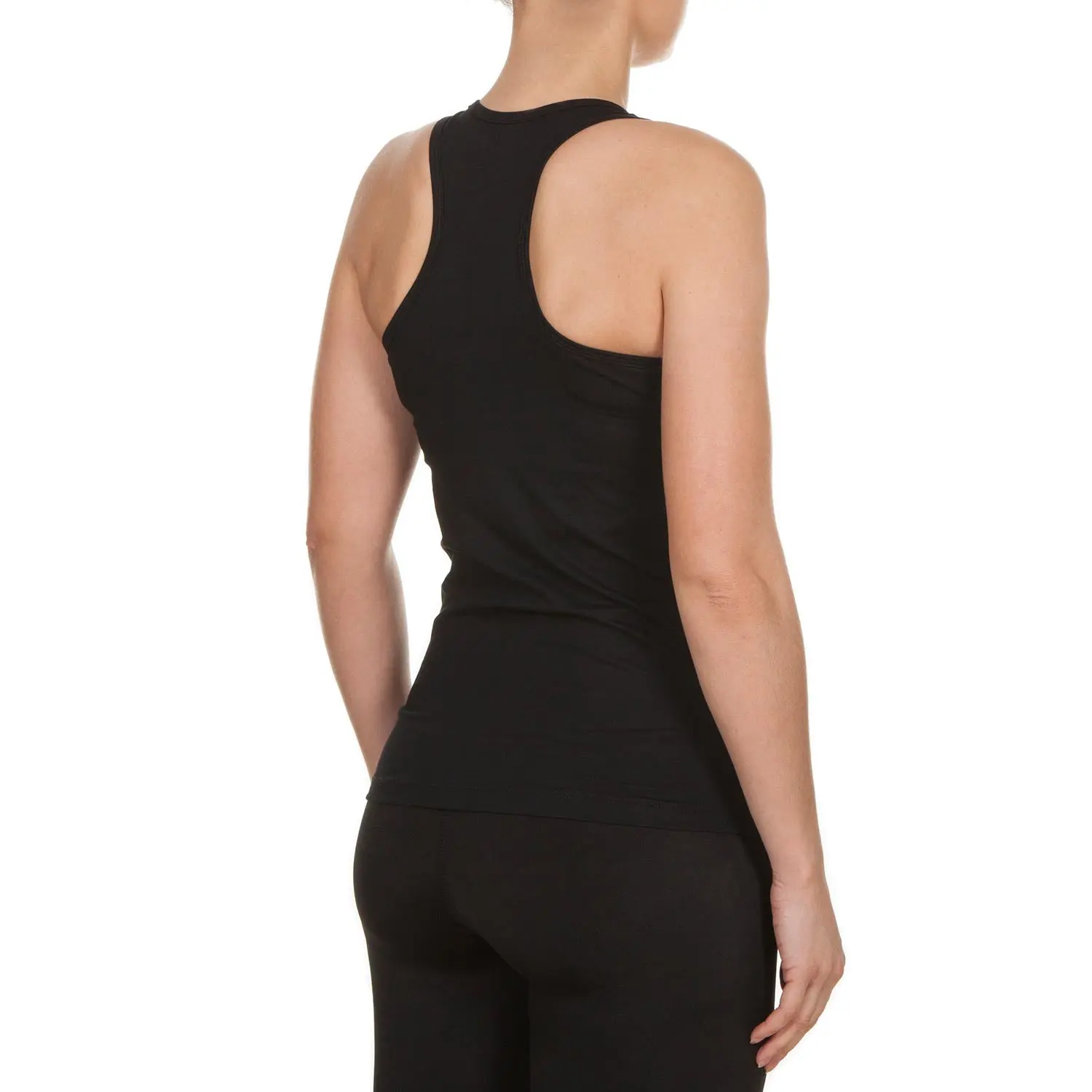 Venum Потник - VENUM ESSENTIAL TANK TOP - Black, дамски, заден изглед