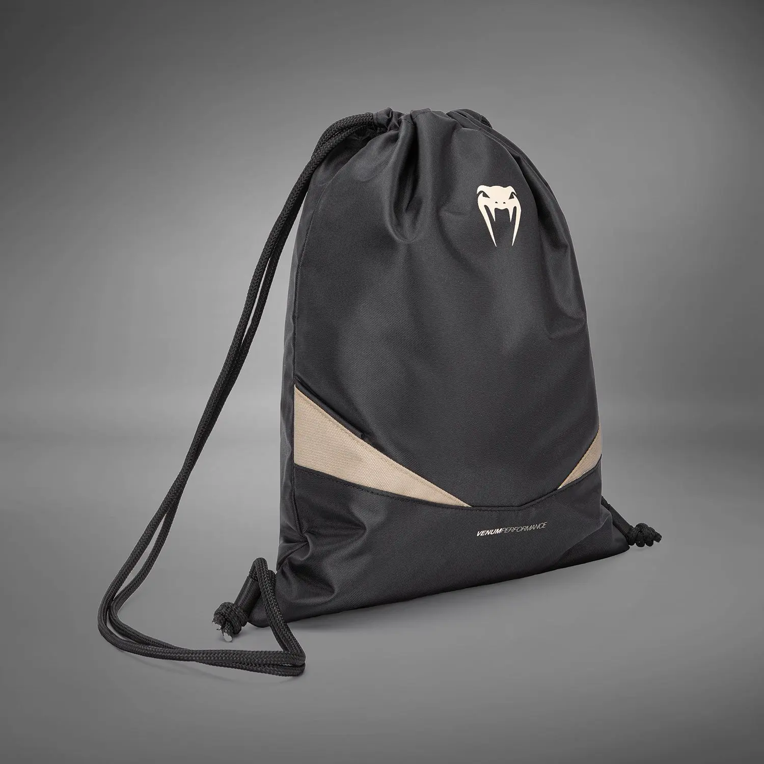 Venum Evo 2 Drawstring Bag (15-20L) - Black/Sand частичен изглед