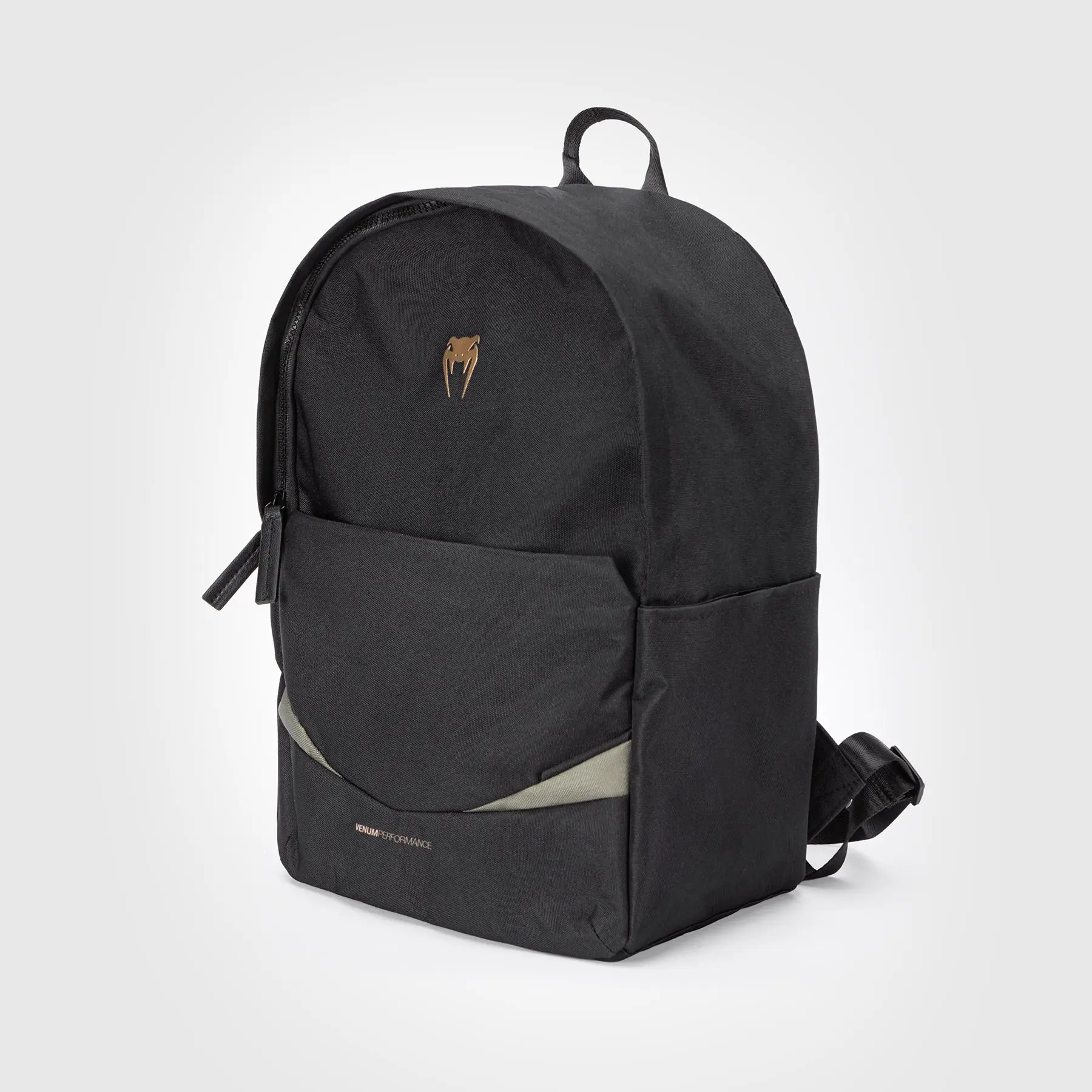 Venum Evo 2 Light Backpack (20-25L) - Black/Khaki, страничен изглед