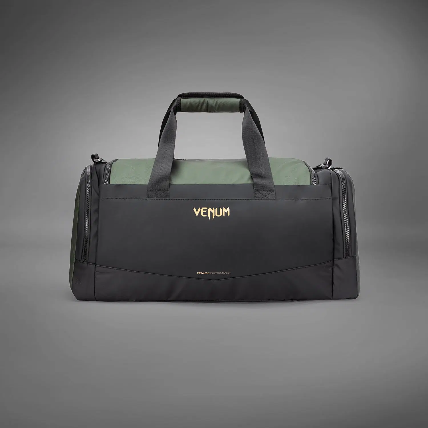 Venum Evo 2 Trainer Lite Duffle Bag (55-63L) - Black/Khaki