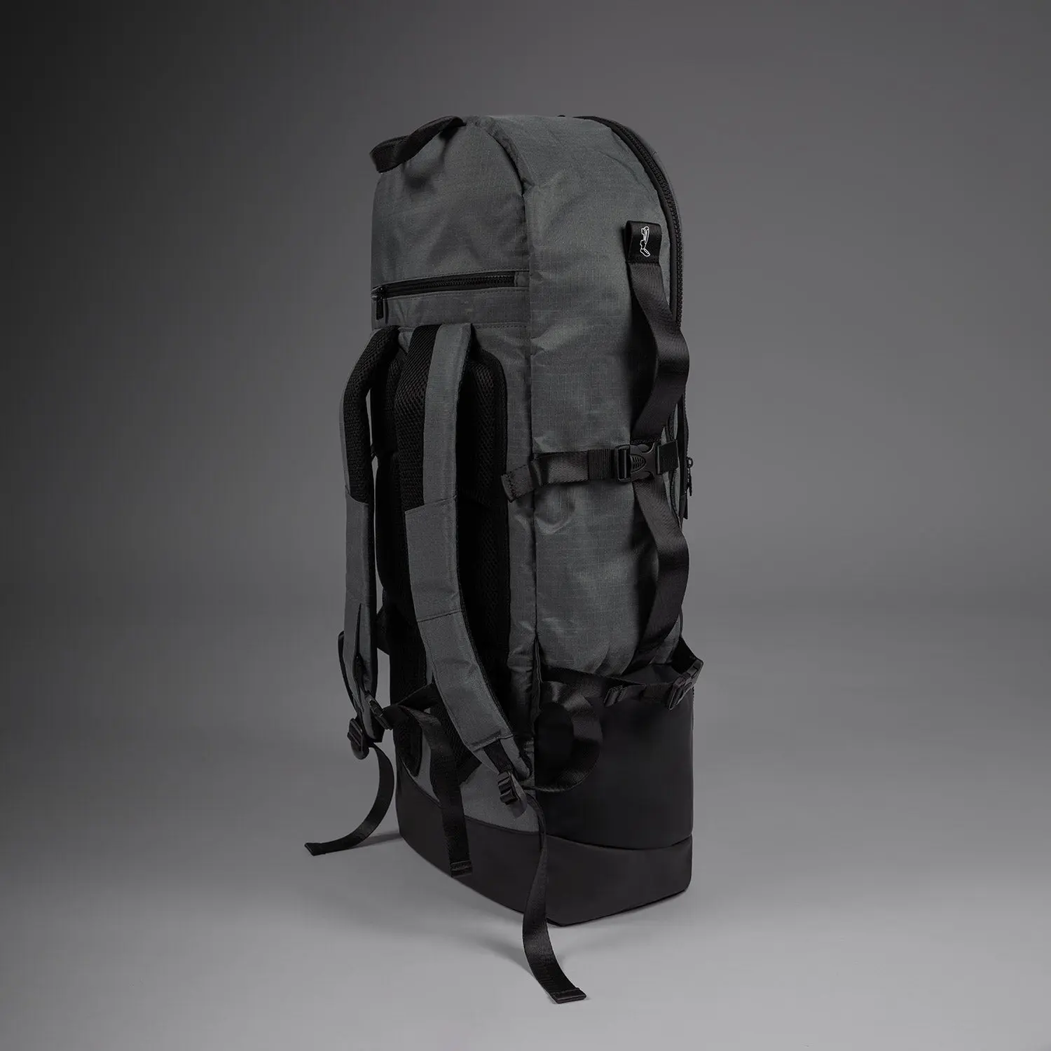 Venum Evo 2 Xtrem Backpack (50-63L) - Storm Grey, ляв страничен изглед