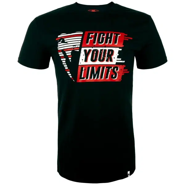 Тениска - Venum Fight your Limits T-Shirt - Black