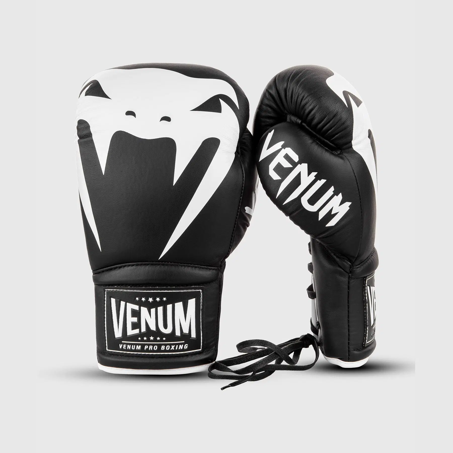 Venum Giant 2.0 Pro Boxing Gloves - With Laces преден изглед