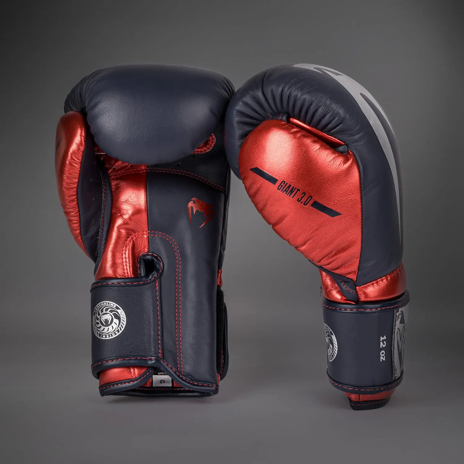 Venum Giant 3.0 Boxing gloves - Navy Blue/Red - Special Edition: страничен изглед