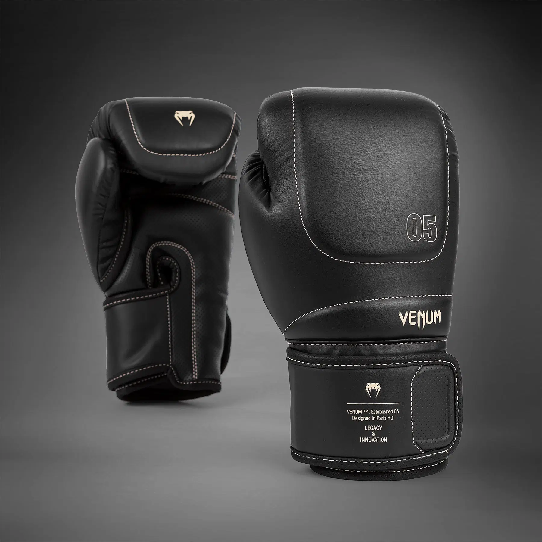 Venum Impact Evo Boxing Gloves - Black