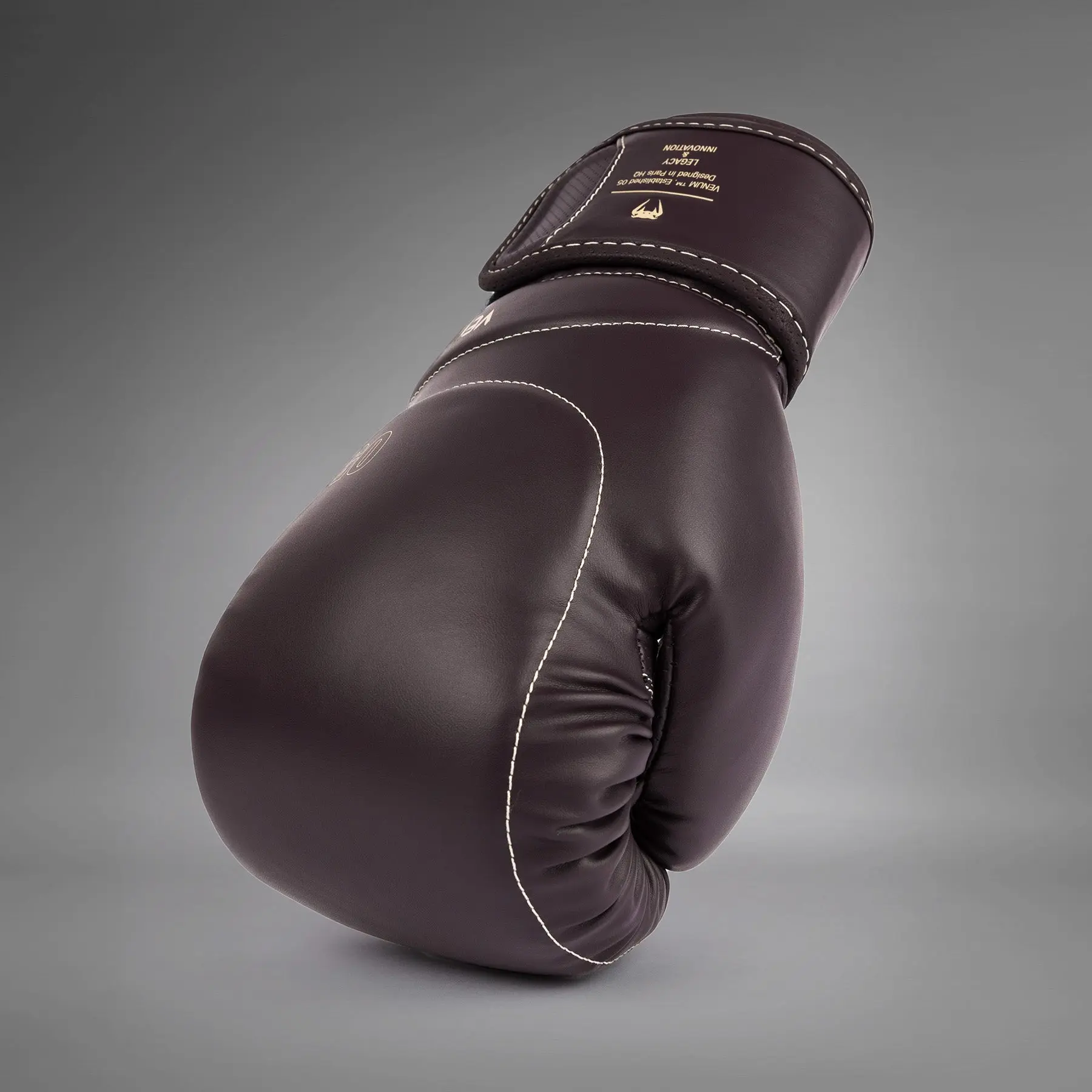Venum Impact Evo Boxing Gloves - Chocolate, изглед отстрани