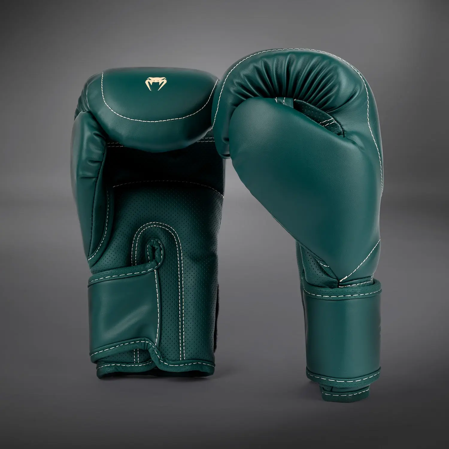 Venum Impact Evo Boxing Gloves - Emerald Green клин