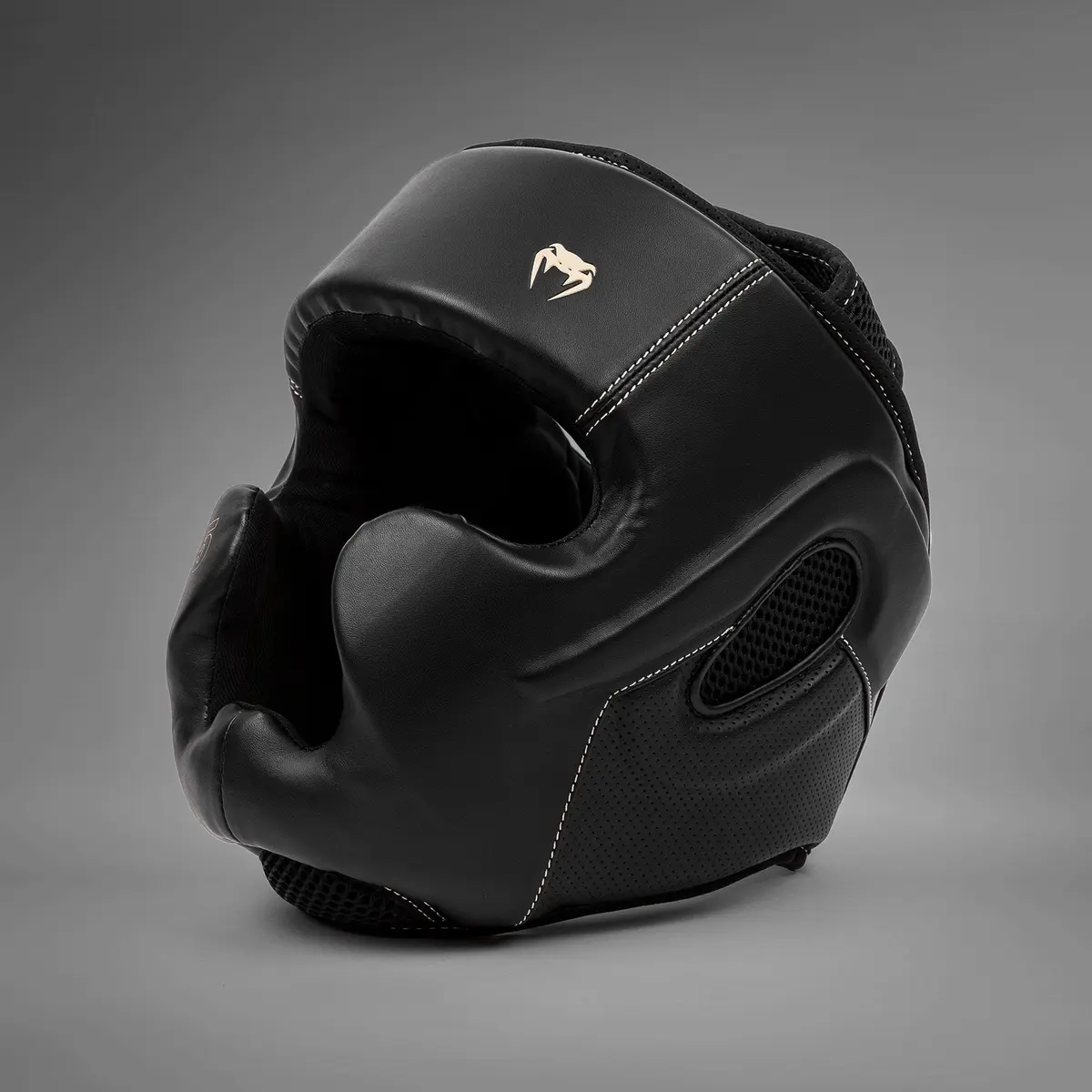 Venum Impact Evo Headgear - Black полу-страничен изглед