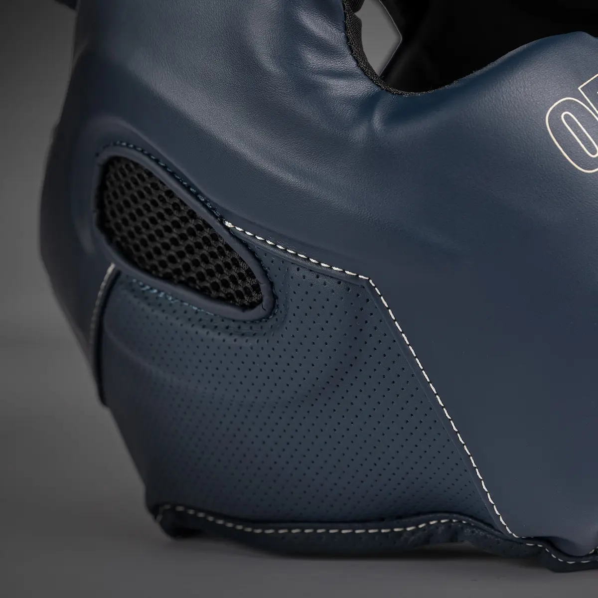 Venum Impact Evo Headgear - Icy Blue, детайлен изглед на страничната част