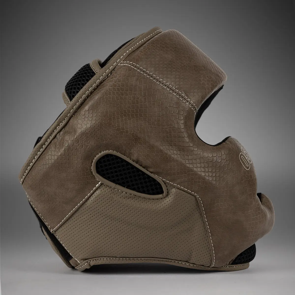 Venum Impact Evo Scales Headgear - Brown, полустраничен изглед
