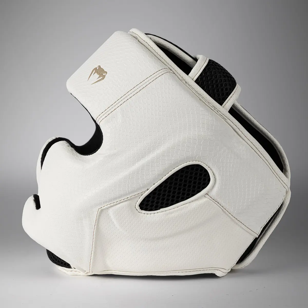 Venum Impact Evo Scales Headgear - Ivory, заден изглед