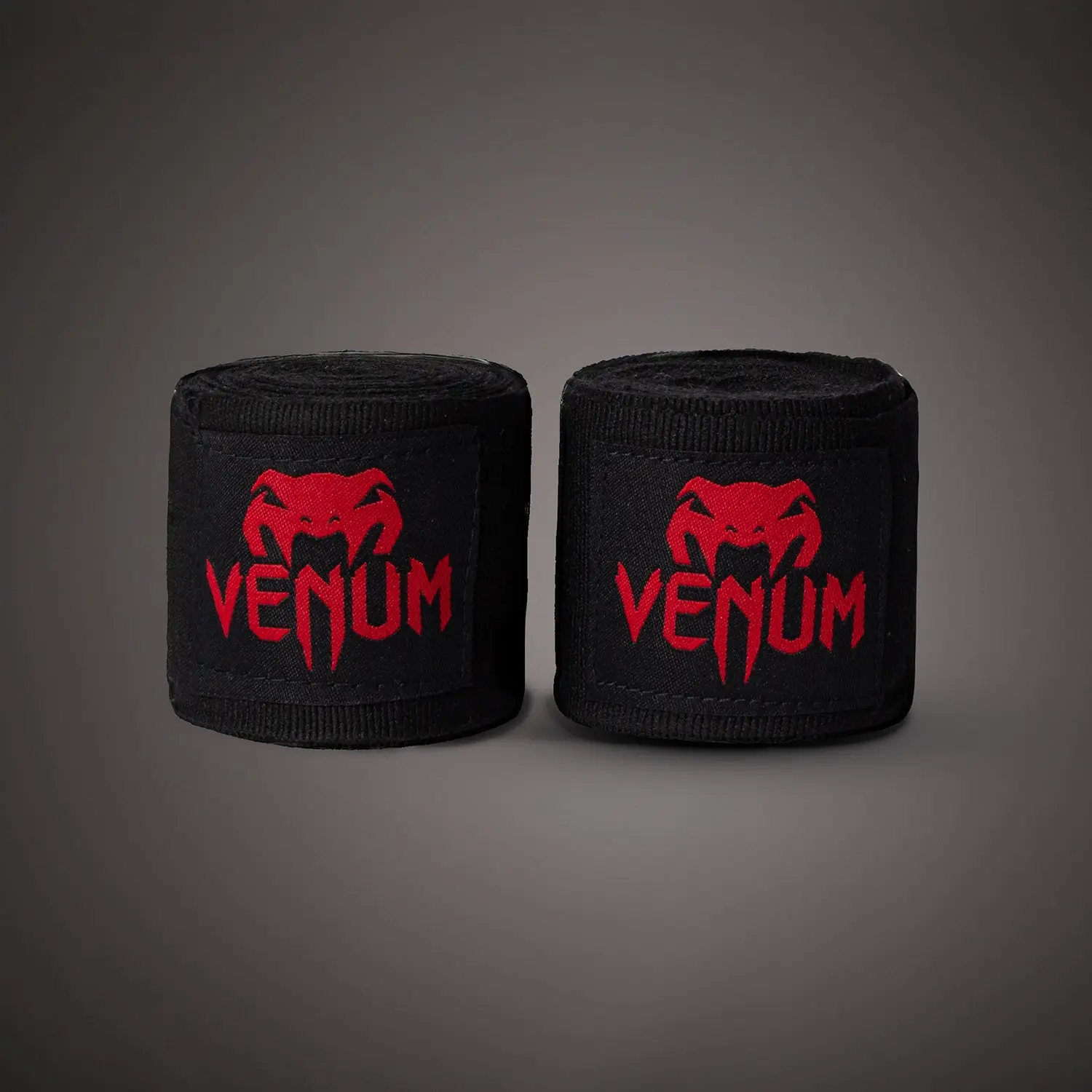 Бинтове - VENUM - 2,5 m / Червени, двойка преден изглед