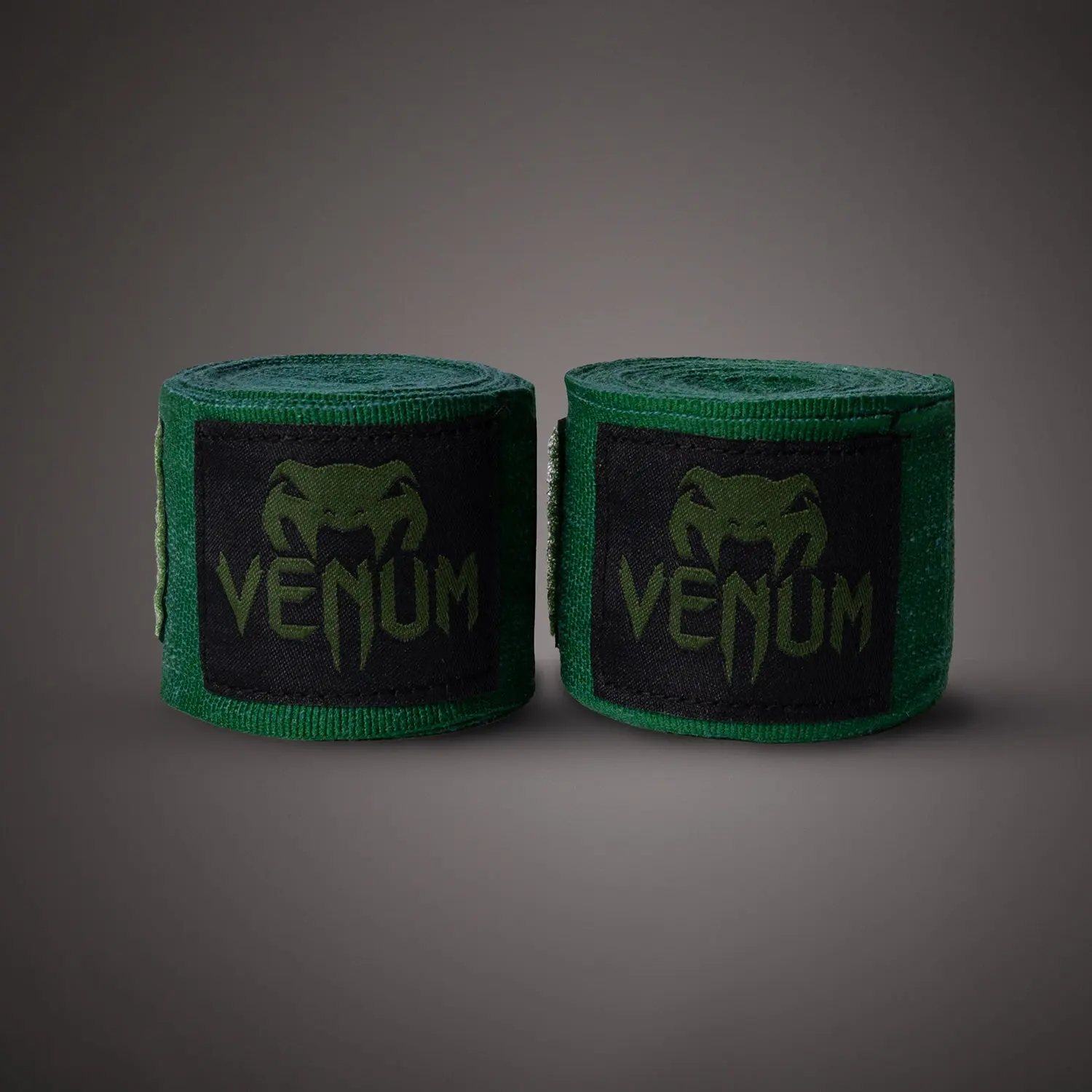 Venum Бинтове - 2.5m - Khaki/Black преден изглед