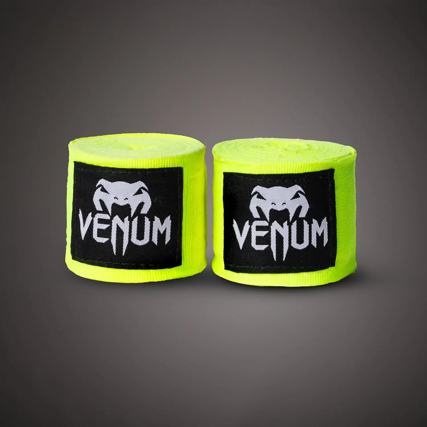 Два навити бинта - VENUM - 2,5 m / NEO YELLOW, с етикет