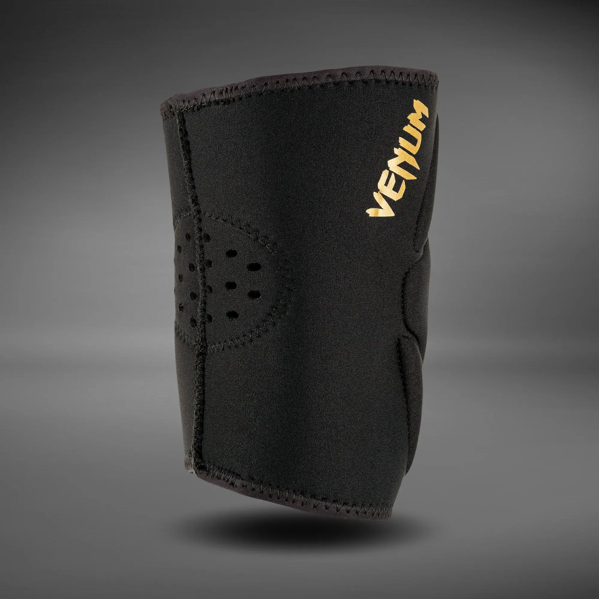 Наколенки - Venum Kontact Gel Knee Pad - Black/Gold, заден изглед