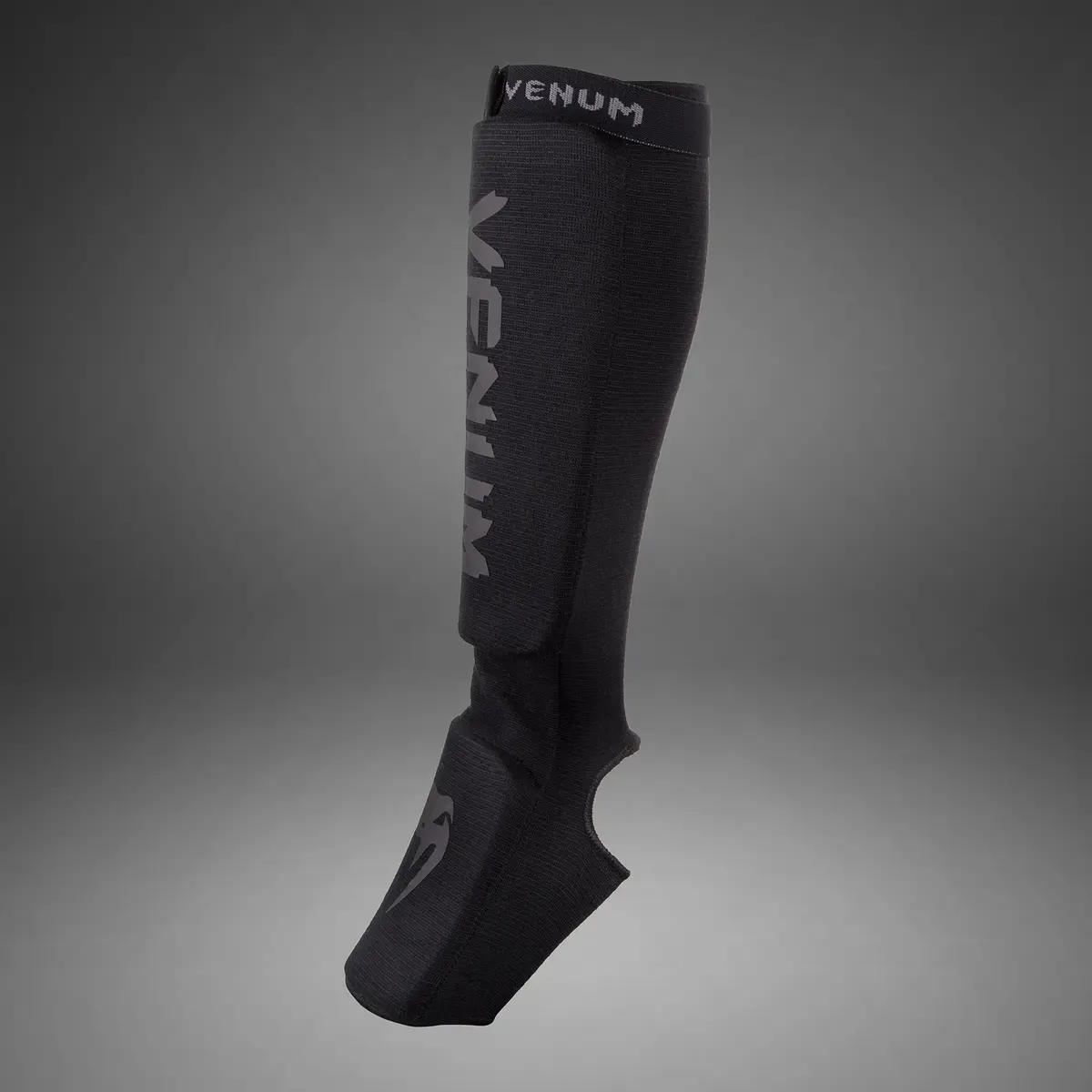 Venum Kontact Shin Guards - Black/Black страничен изглед