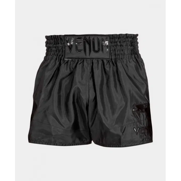 Муай Тай Шорти - Venum Muay Thai Shorts Classic - Black/Black